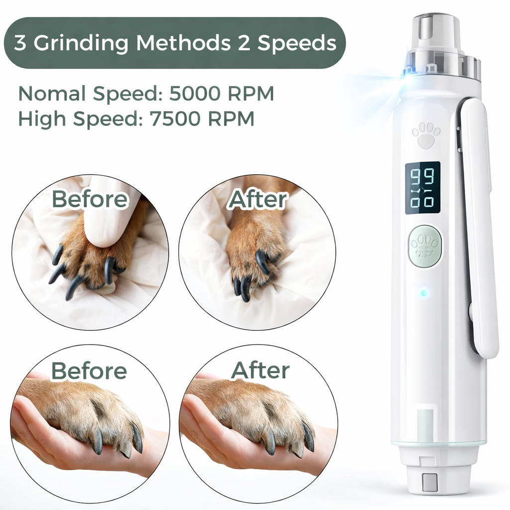 The PawGentle Pro 2-in-1 Nail Trimmer